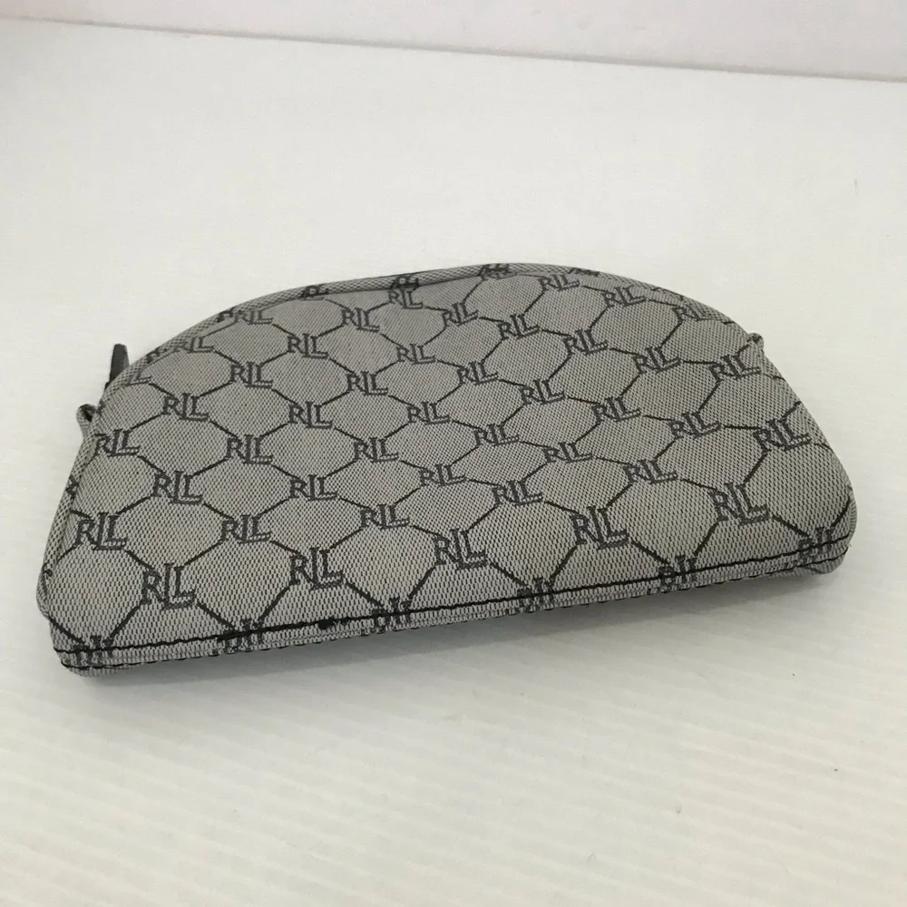 Ralph Lauren Gray Small Cosmetic Bag